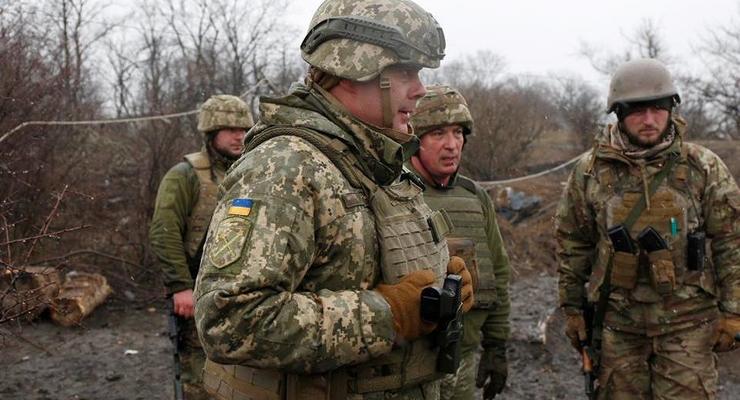 На Донбассе прошли учения с боевой стрельбой