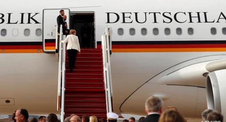 В США поломался самолет правительства Германии