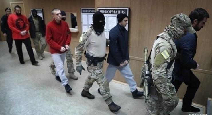 В РФ четыре украинских моряка прошли психиатрическую экспертизу