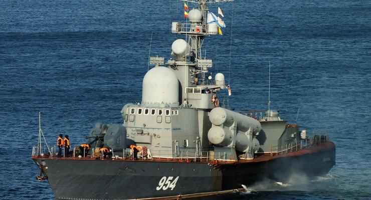 Ракетные корабли РФ провели стрельбы в Черном море