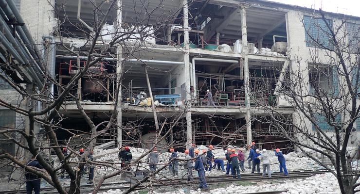 В Лисичанске при взрыве на заводе погибла женщина
