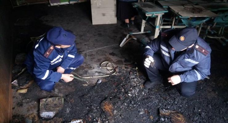 Пожар в школе Очакова: в полиции назвали причину