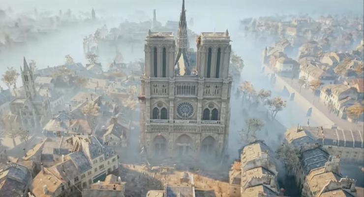 Собор Парижской Богоматери могут восстановить с помощью компьютерной игры