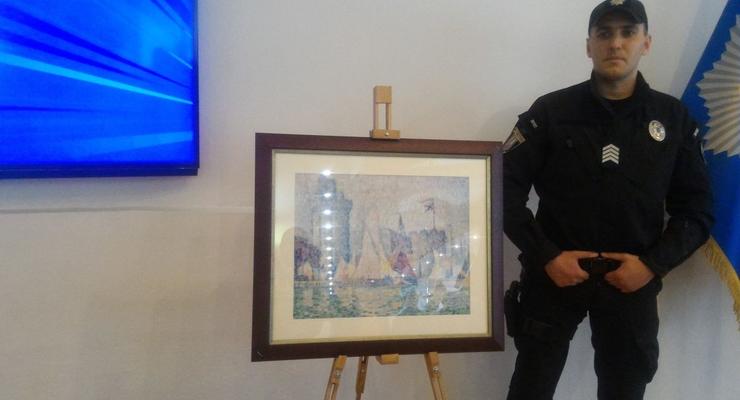 Украинская полиция вернула Франции похищенную картину стоимостью $1,5 млн