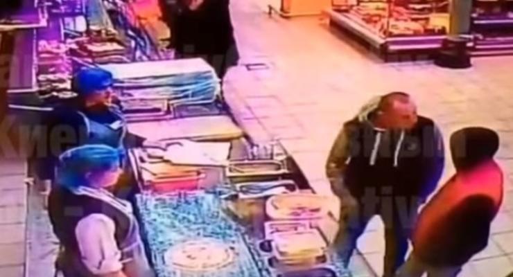Убийство в супермаркете Киева: задержан подозреваемый