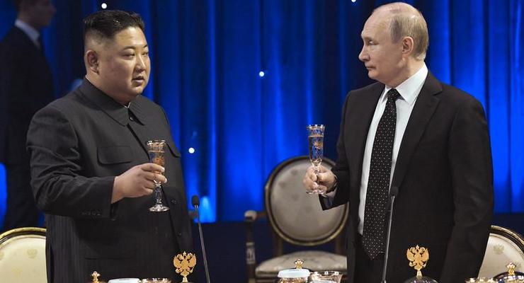 Ким Чен Ын подарил Путину корейский меч