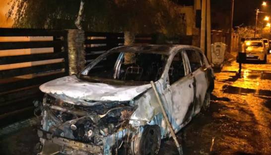 В Ровно секретарю горсовета сожгли Toyota RAV4