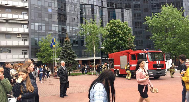 В Киеве горел один из корпусов университета культуры