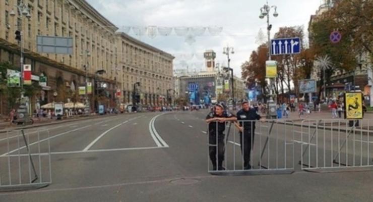 В центре Киева ограничат движение из-за празднования Дня победы