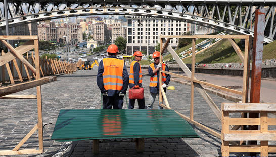 В Киеве начали строительство Национального мемориала Героев небесной сотни