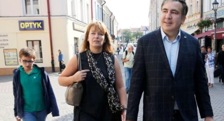 "Акт запугивания": В Грузии напали на жену Саакашвили