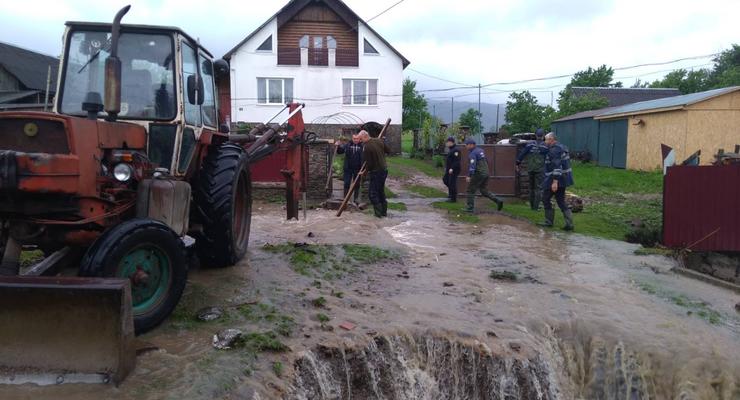 На Западной Украине подтопило две тысячи домов