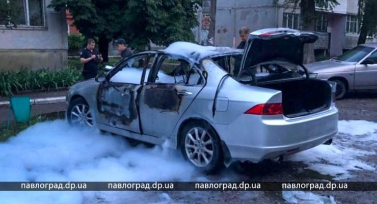 В Днепропетровской области подорвали авто титулованного спортсмена