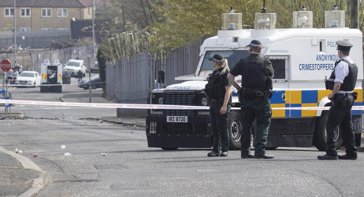 В Северной Ирландии обнаружили бомбу под машиной полиции