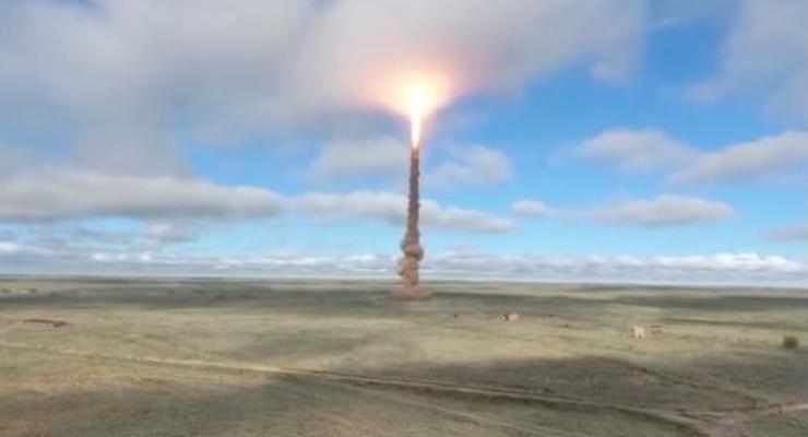 В России показали испытания новой противоракеты