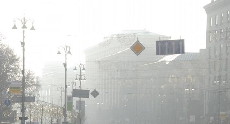 Качество воздуха в Киеве показали на интерактивной карте