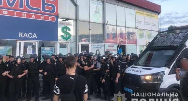 В Харькове произошел силовой конфликт в ТЦ