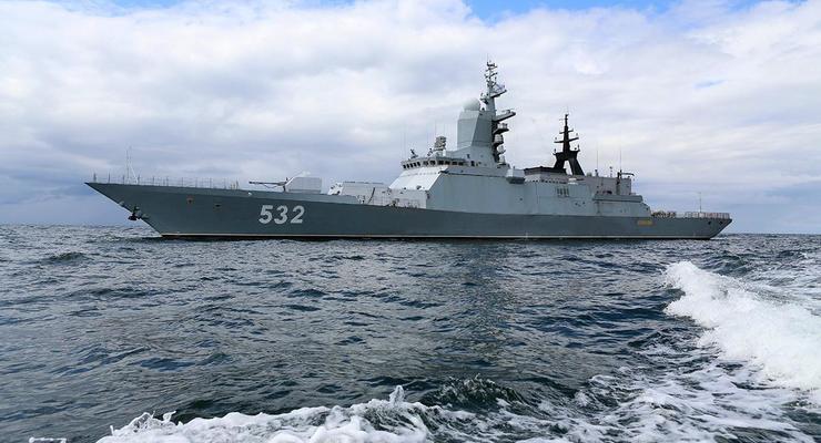 Корабли РФ проведут стрельбы на Балтике на фоне учений НАТО
