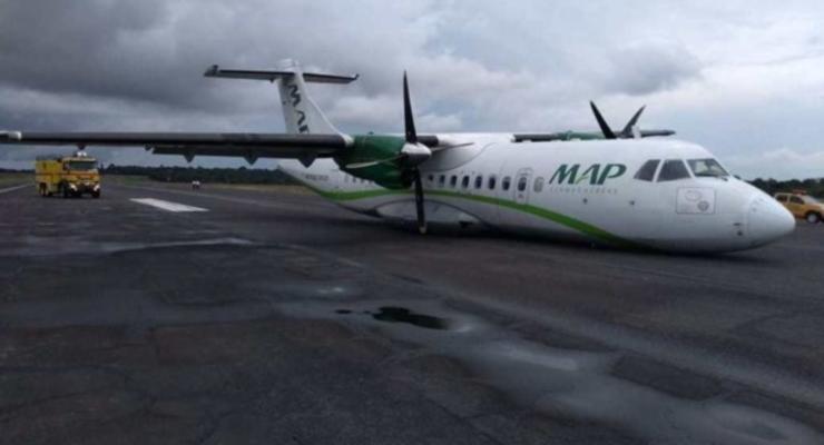 В Бразилии пилот посадил самолет без шасси