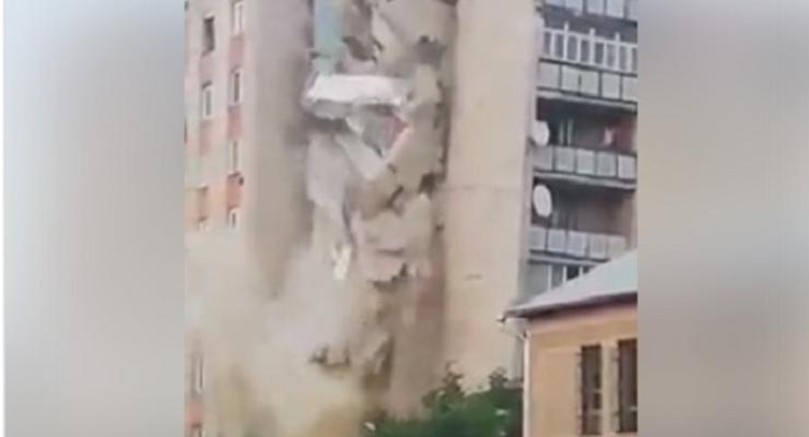 В Молдове обрушился девятиэтажный дом