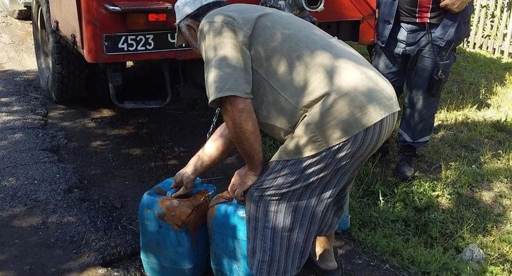 На Донбассе без воды четыре населенных пункта