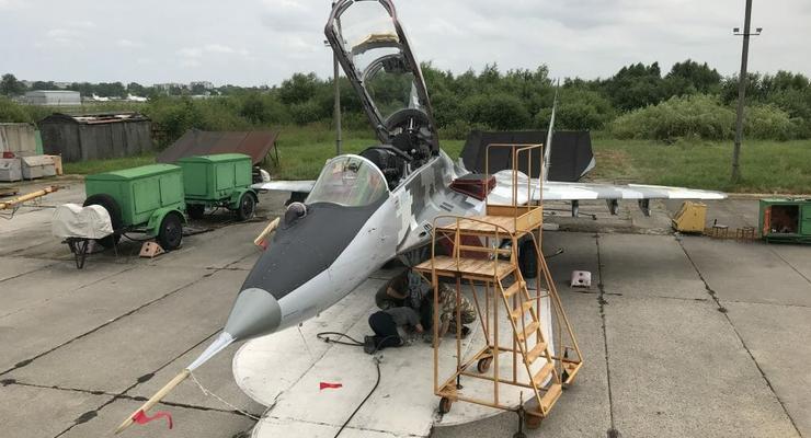 Во Львове завершили испытания самолета МИГ-29УБ