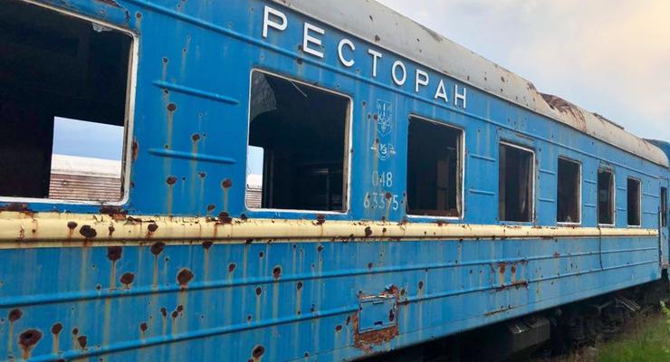 В Сети появились фото "замершей" ж/д станции на Донбассе