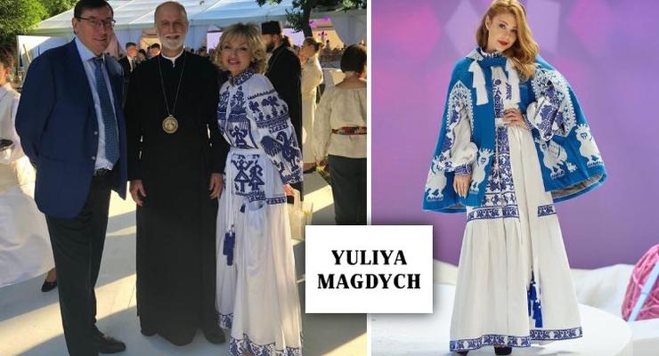 Ирина Луценко явилась на благотворительный вечер в вышиванке за 50 тыс. грн