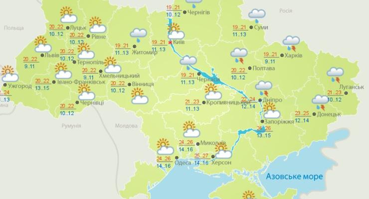 В Украине будет прохладно и дождливо: Прогноз погоды на 29 июня
