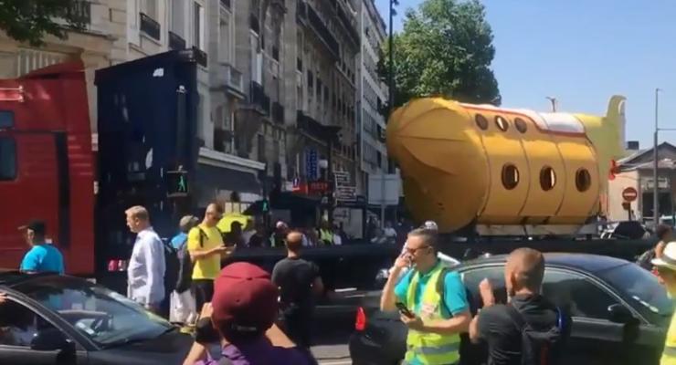 Во Франции прошла очередная акция "желтых жилетов"