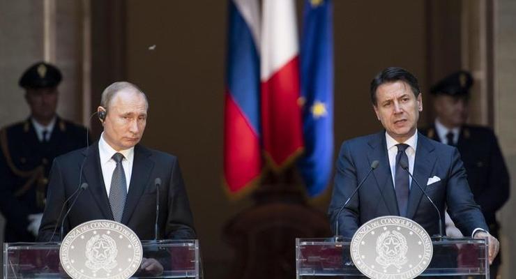 Рим работает над отменой санкций против РФ - премьер Италии
