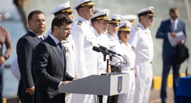Зеленский рассказал, каким будет флот Украины