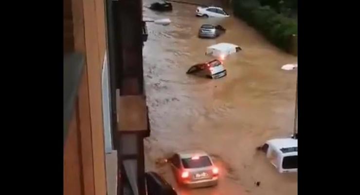 В Испании сильное наводнение, есть жертва