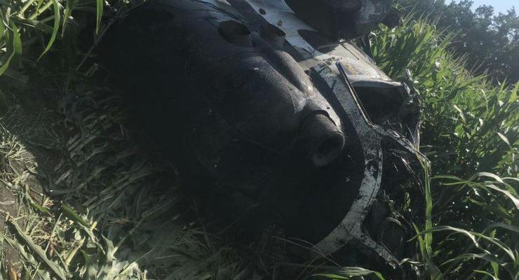 В Сумской области упал вертолет, пилот погиб