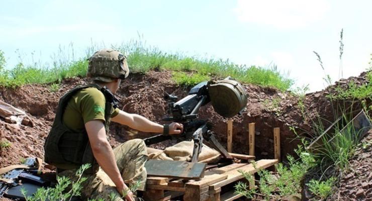 На Донбассе снизилось количество обстрелов