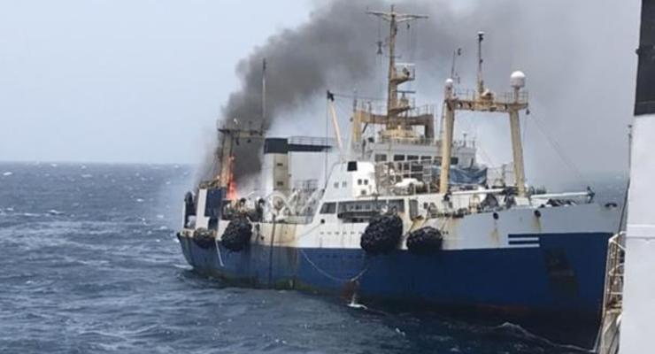 Украинский траулер затонул у берегов Мавритании: есть погибшие