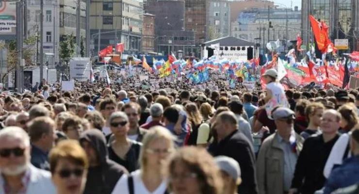 Москвичи скандировали "Путин х#йло!": Задержано более 1300 протестующих