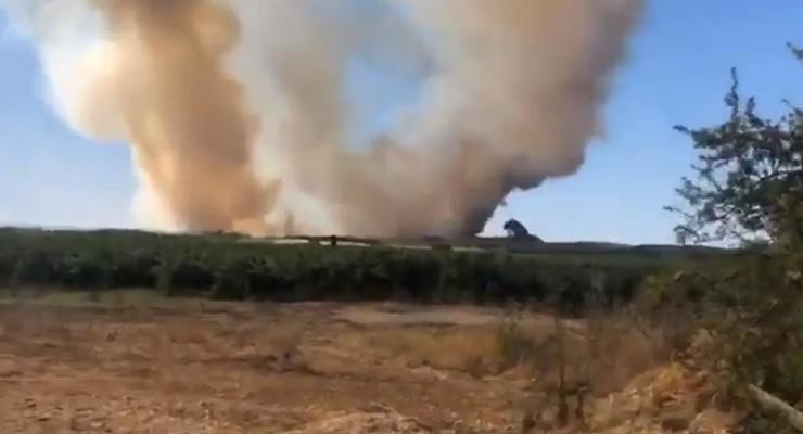 Во Франции разбился пожарный самолет