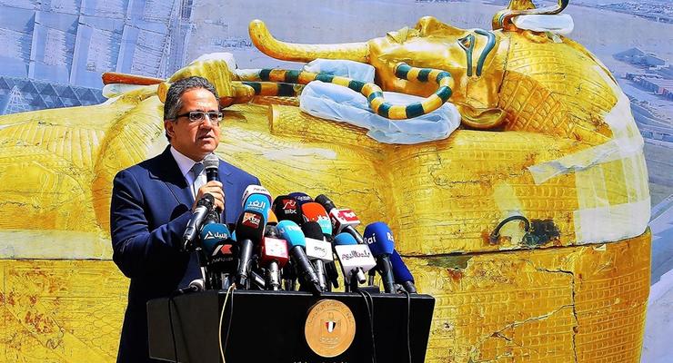 В Египте реставрируют саркофаг Тутанхамона