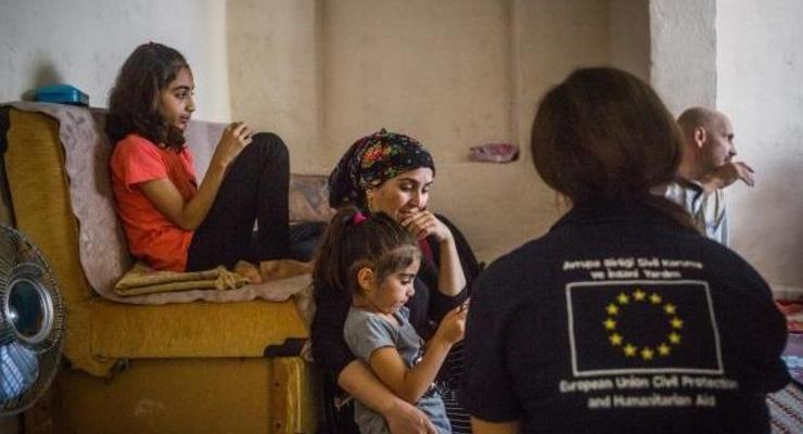 ЕС выделил 127 млн евро для сирийских беженцев в Турции