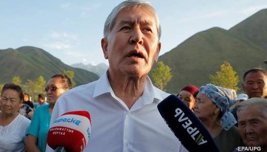 Появилось видео задержания экс-президента Киргизии