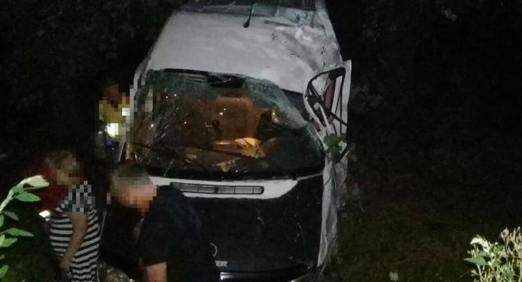 При ДТП в Винницкой области пострадали восемь человек