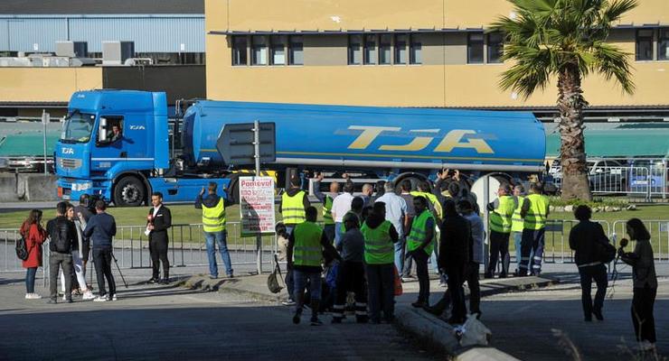 В Португалии ввели нормы на продажу топлива из-за забастовки