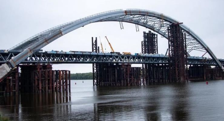 Подольско-Воскресенский мост: Уже демонтированы временные опоры