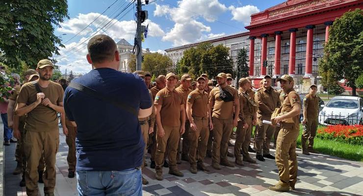 В Киеве прошла репетиция Марша защитников