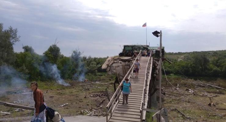 Станица Луганская: сепаратисты сорвали синхронный демонтаж укреплений