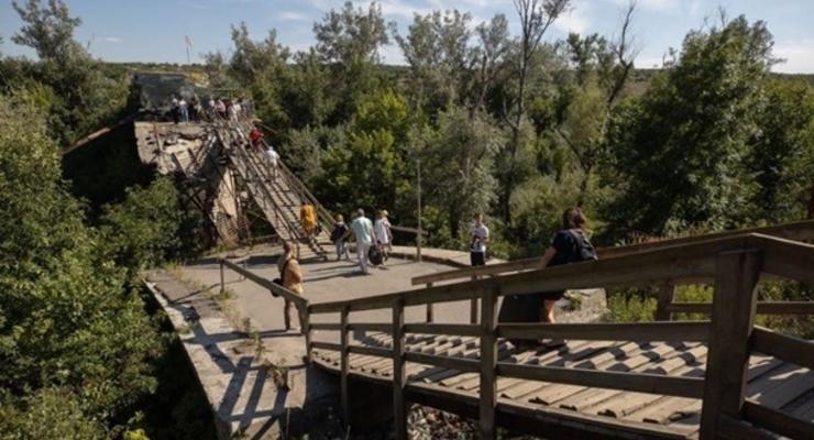 В "ЛНР" заявили о начале демонтажа сооружений у моста в Станицу