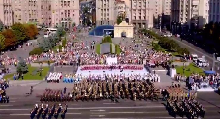 Как происходит празднование Дня независимости в Киеве - прямая трансляция