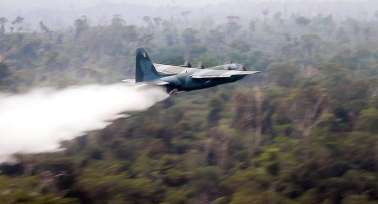 Бразилия задействовала армию для тушения пожаров в Амазонии