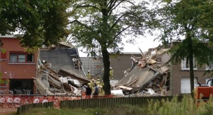 В Бельгии мощный взрыв уничтожил несколько домов